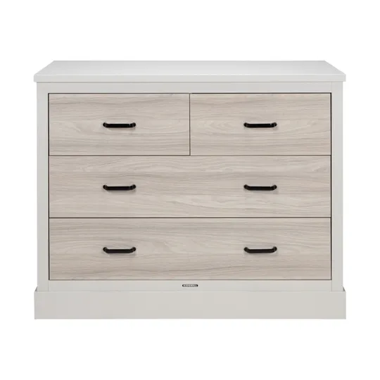 Kidsmill Newport Babykamer Incl. Zwarte Grepen - Oatmeal / Eiken