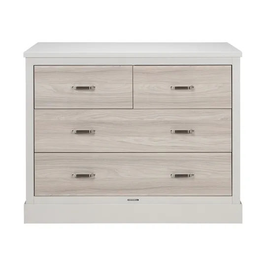 Kidsmill Newport Babyzimmer Inkl. Edelstahlgriffe – Oatmeal/Eiche