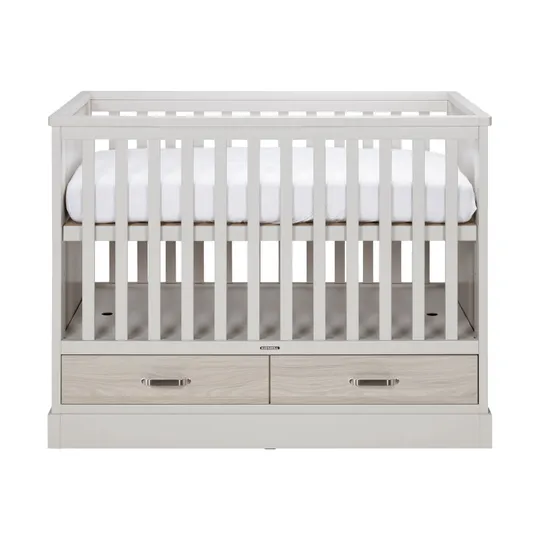 Kidsmill Newport Babyzimmer Inkl. Edelstahlgriffe – Oatmeal/Eiche