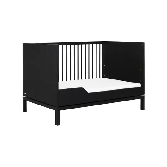 Kidsmill Savi Babybed 70 x 140 cm Met Juniorzijde - Zwart Eiken