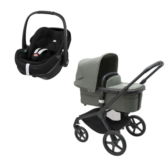 Bugaboo Fox 5 Kinderwagen 2-in-1 + Maxi-Cosi Pebble 360 Pro 2 Autositz