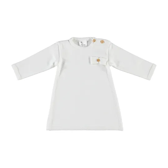 Klein Baby Kleid - Natural White
