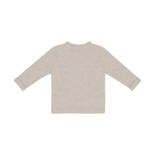 Klein Baby Wrap Top - Beige Melange