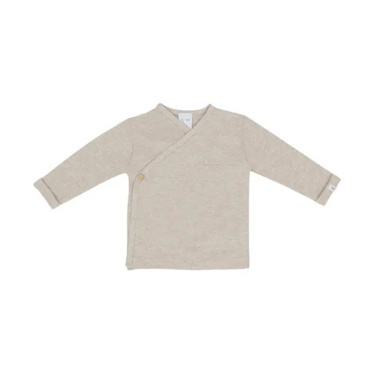 Klein Baby Wrap Top - Beige Melange