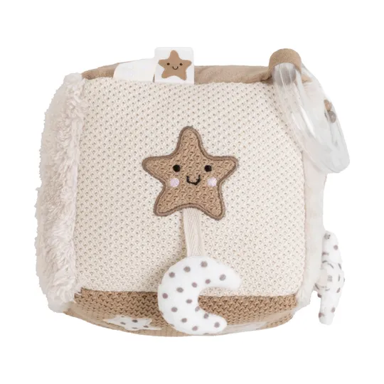 Baby’s Only Aktivitätenwürfel - Heaven - Clay/Warm Linen