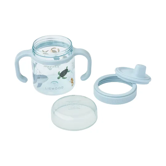 Liewood Kylo Tritan Sippy Cup - Sea Creature / Sandy - 280 ml