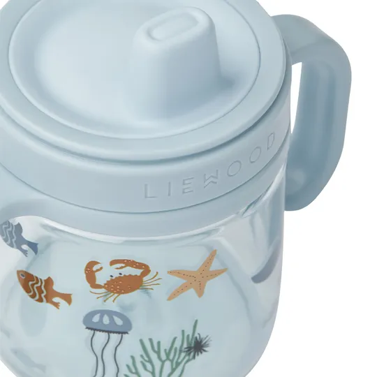Liewood Kylo Tritan Sippy Cup - Sea Creature / Sandy - 280 ml