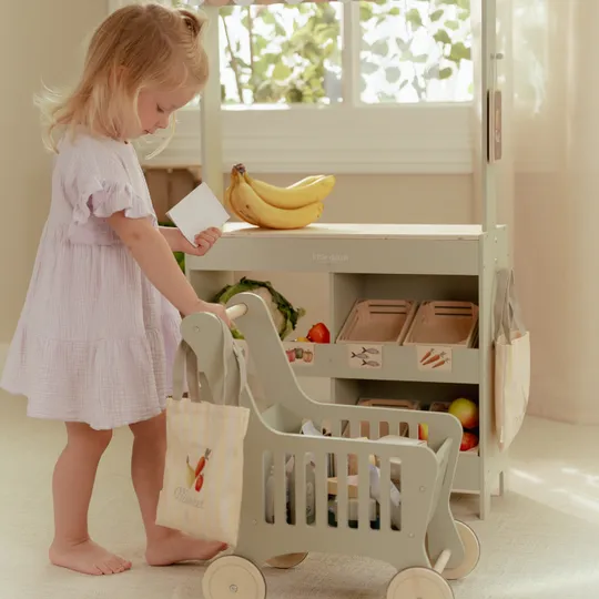 Little Dutch Einkaufswagen – Holz