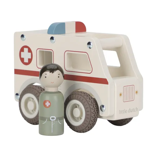 Little Dutch Krankenwagen – Mit Pegdoll – Holz