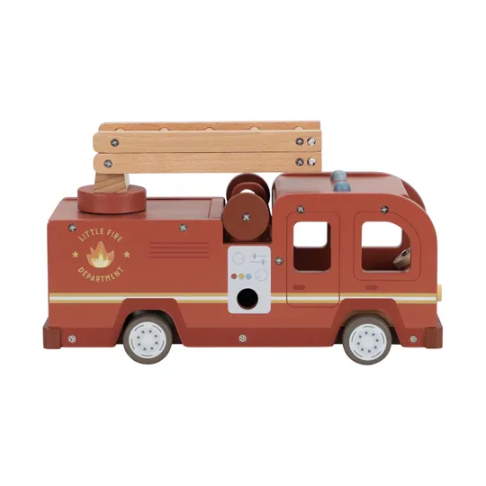 Little Dutch Feuerwehrauto – Mit Pegdolls – Holz