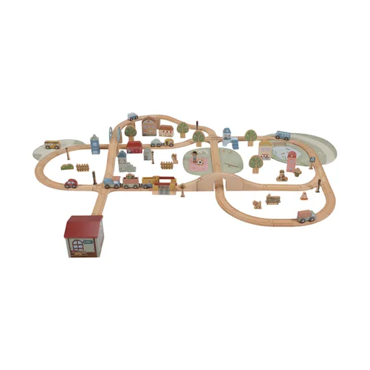Little Dutch Eisenbahn XXL – Holz