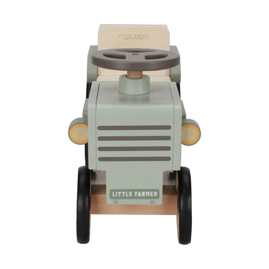 Little Dutch Holz 4-Wieler Traktor - Little Farm