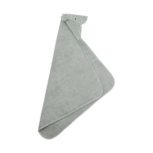 Liewood Badcape - Albert Hippo - Dove Blue