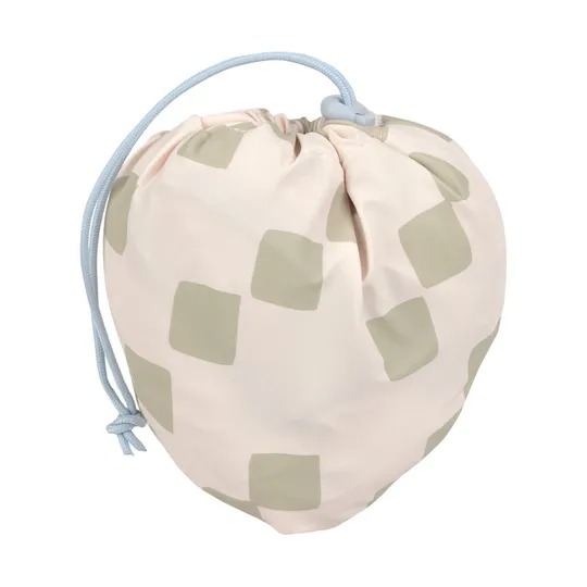 Lässig Lätzchen mit Ärmeln - Happy Fruits - Light Khaki