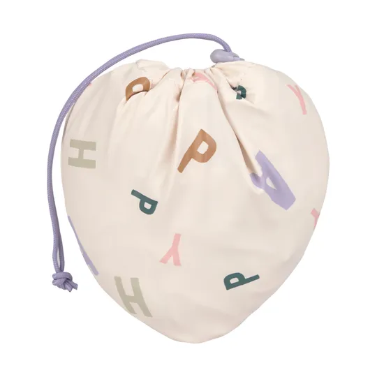 Lässig Lätzchen mit Ärmeln - Happy Fruits - Pastel Lilac