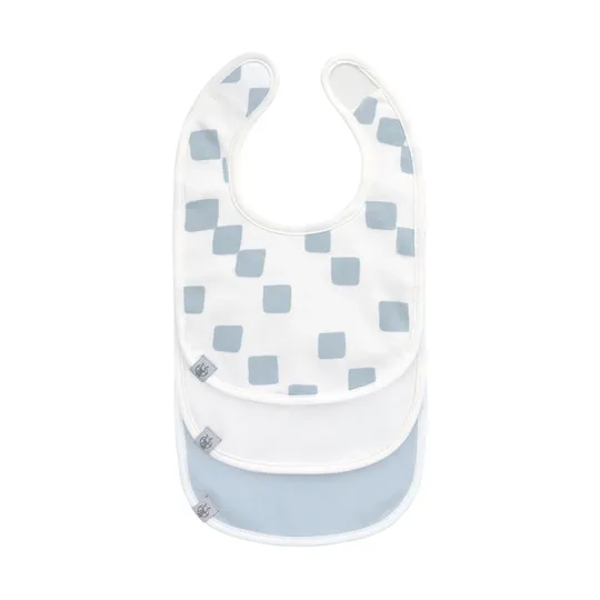Laessig Lätzchen Newborn 3 Stück - Happy Fruits - Light Blue