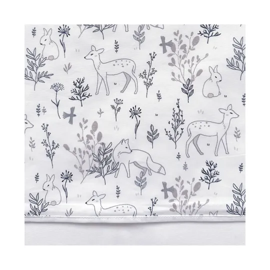 Bink Bedding Bas Babylaken - 75 x 100 cm - Waldtierdruck