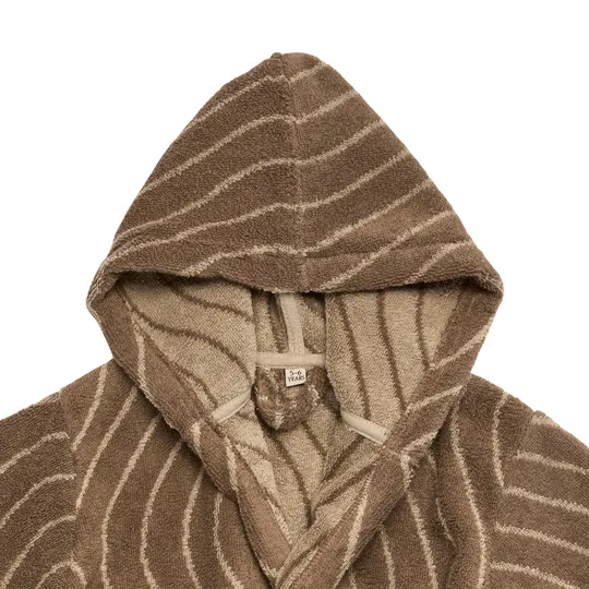 Leander Bademantel - Woodland Mocca - 5-6 Jahre