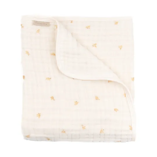 Bamboom Wiegen-Decke Nuvola - Olives Neutral - 140x110 cm