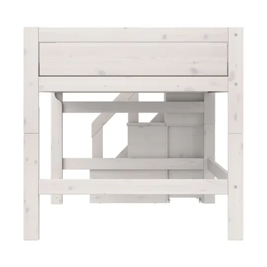 Life Time Deluxe Halbhochbett - 120 cm - Mit Treppenschrank