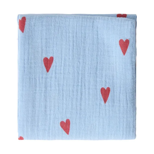 Studio Noos Swaddle - Hearts - 70x70 cm