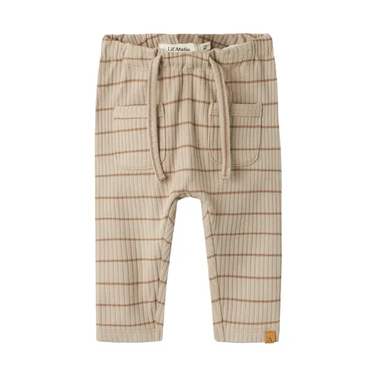 Lil' Atelier Broek - Gestreept - Pure Cashmere