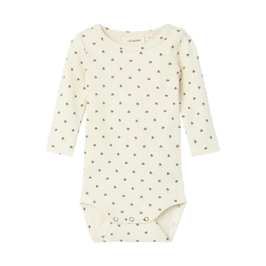 Lil' Atelier Ladybug Romper - Turtledove