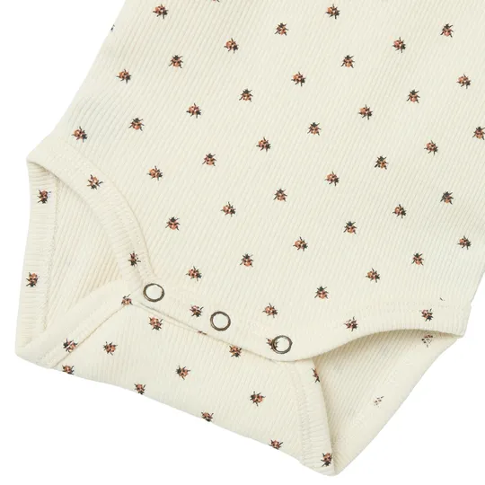 Lil' Atelier Ladybug Romper - Turtledove