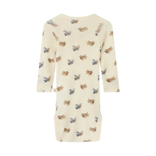 Lil' Atelier Detail Romper - Turtledove Melange