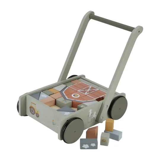 Little Dutch Little Farm Bauklotzwagen – Holz