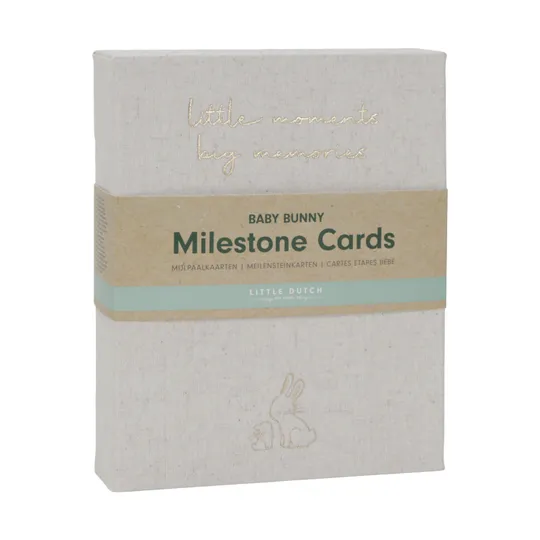 Little Dutch Mijlpaalkaarten 'Mijn Eerste Jaar' Baby Bunny