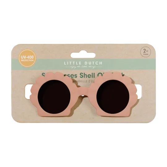 Little Dutch Muschel Sonnenbrille - Old Pink