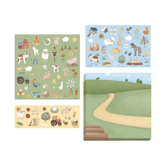 Little Dutch Stickerbögen - Little Farm