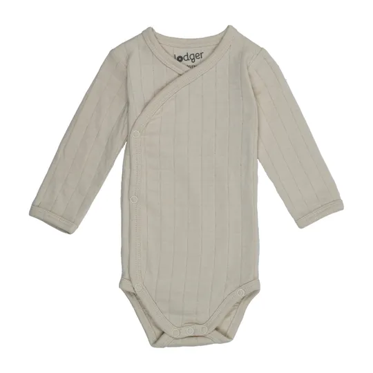 Lodger Solid Wickelbody Langarm - Birch