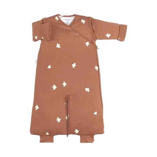 Bemini Piuma Magic Bag Schlafsack - 4-12 Monate - Moka