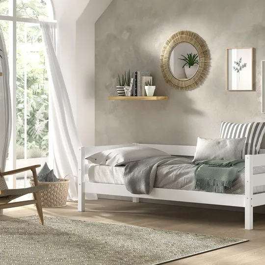 Vipack Kajuitbed Margrit - 90 x 200 cm - Wit