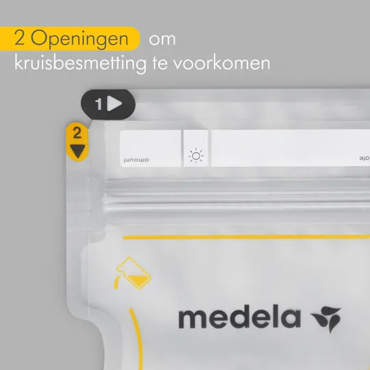 Medela Moedermelkbewaarzakjes Met Schenktuit - 210 ML - 25 Stuks