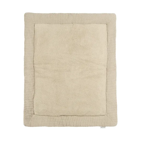 Meyco Waffel Teddy Laufstallteppich - 80 x 100 cm