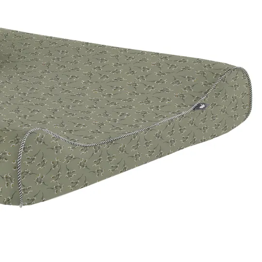 Mies & Co Daisies Waskussenhoes - Teagreen