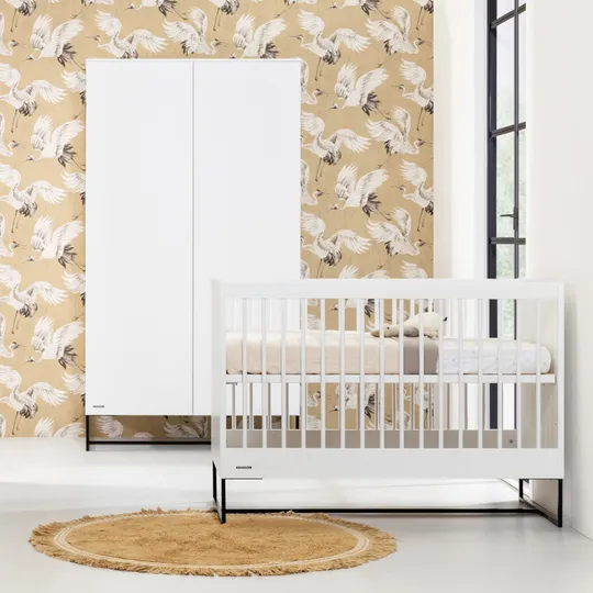 Kidsmill Modular 2 Commode 3L Mat Wit - Zwart