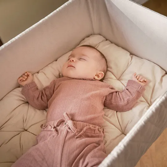 Moonboon Organic Wiege mit Schaumstoffmatratze - Nature