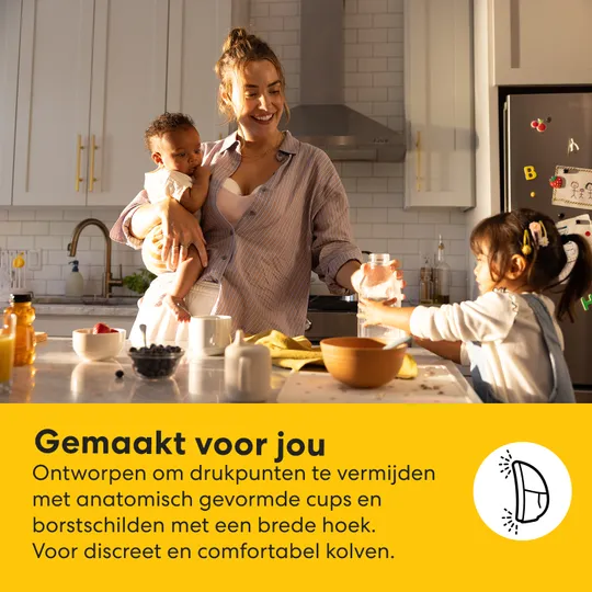 Medela Motion InBra™ Borstkolf Dubbelzijdig Elektrisch