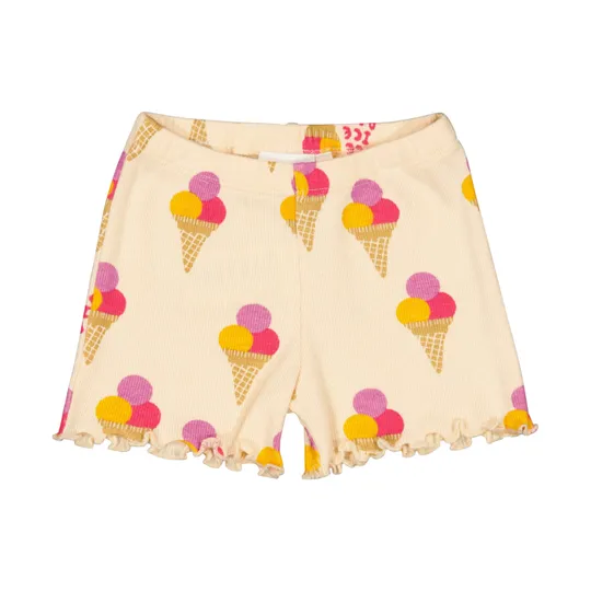 Feetje Isa Icecream Premium Shortama - Pfirsch