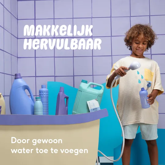 Naïf Pump Bottle + Shampoo Navulpoeder 