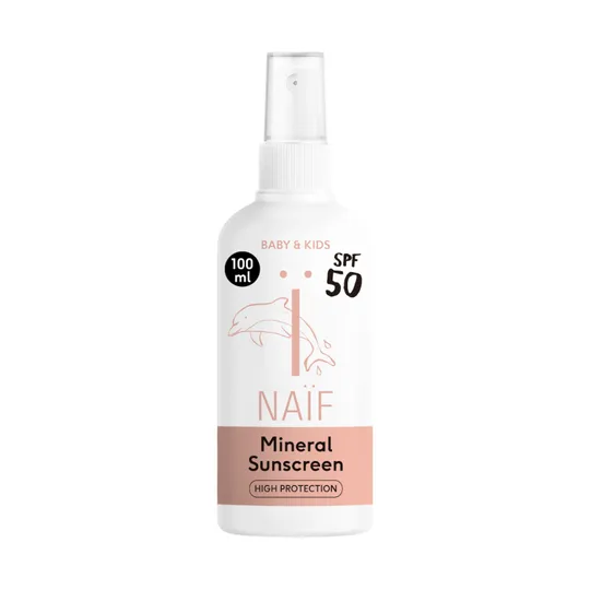 Naïf Sonnenschutzspray Für Baby & Kind - SPF 50 - 100 ml