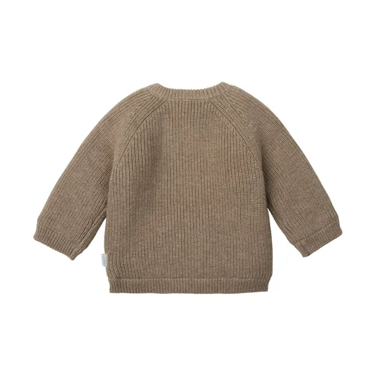 Noppies Nevers Knit Vestje - Taupe Melange