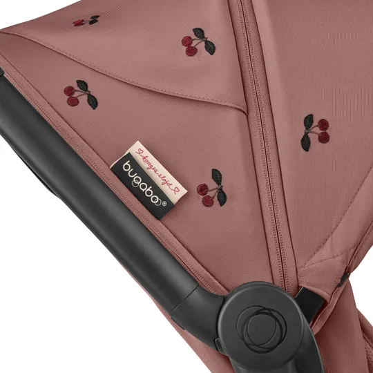 Bugaboo x Konges SlØjd Butterfly 2 Buggy - Black/Dusty Pink