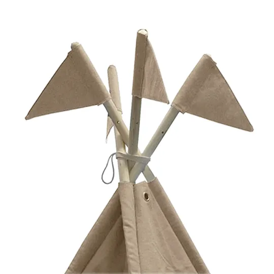 Overseas Canvas With Flags Tipi