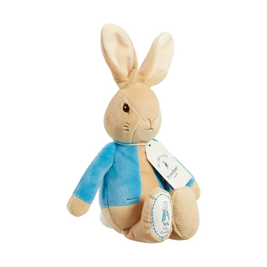 Rainbow Designs Kuscheltier - Peter Hase  - Blaue Jacke - 30 cm