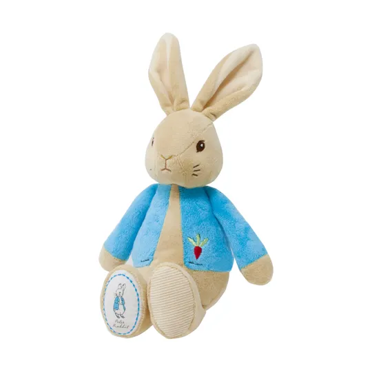 Rainbow Designs Kuscheltier - Peter Hase  - Blaue Jacke - 30 cm